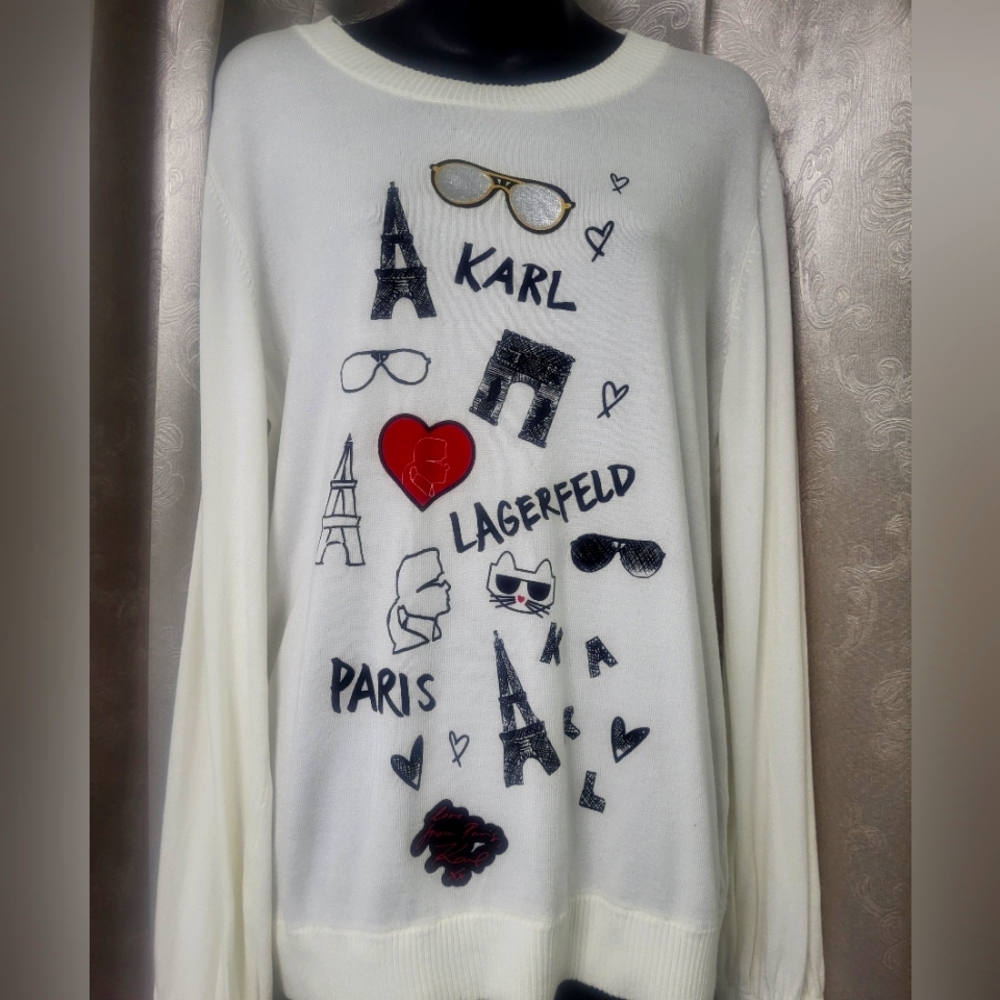Karl Lagerfeld sweate, size M